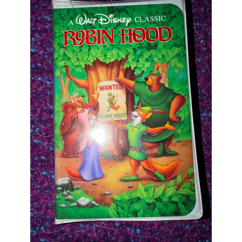 Walt Disney Classic Robin Hood VHS Tape